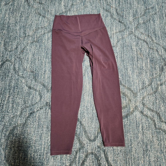 Aerie Real Me 7/8 Hi Rise Legging Steel Blue Large - Picture 3 of 6